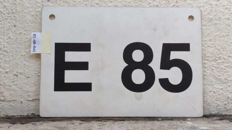 E 85