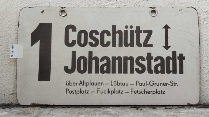 1 Coschütz – Johann­stadt