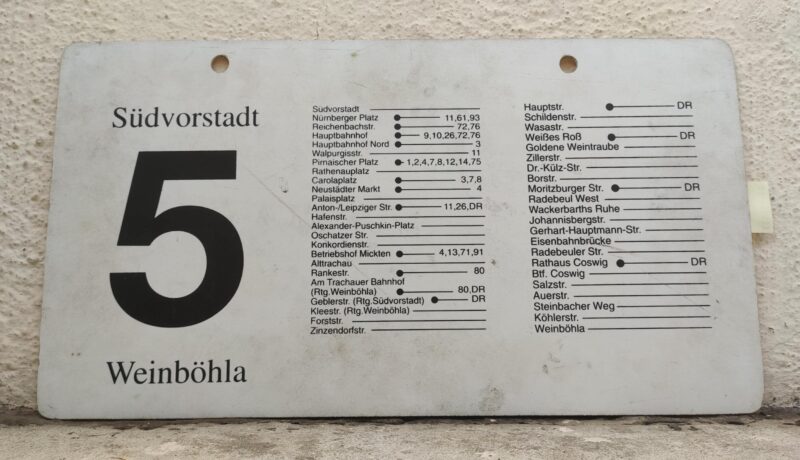 5 Süd­vor­stadt – Weinböhla