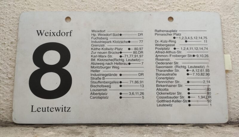 8 Weixdorf – Leutewitz