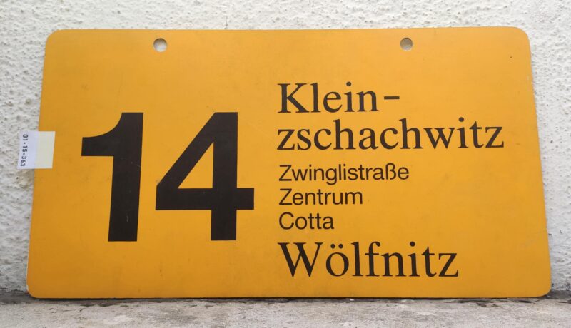 14 Klein- zschach­witz – Wölfnitz