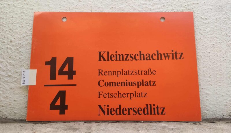 14/​4 Klein­zschach­witz – Nie­der­sedlitz