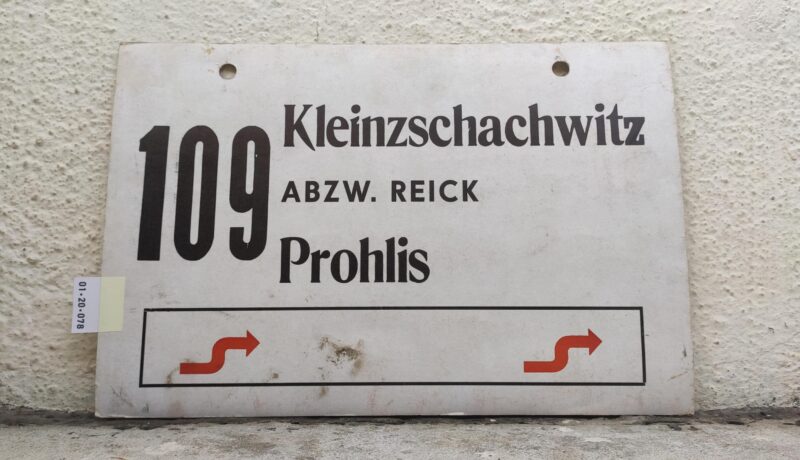 109 Klein­zschach­witz – Prohlis