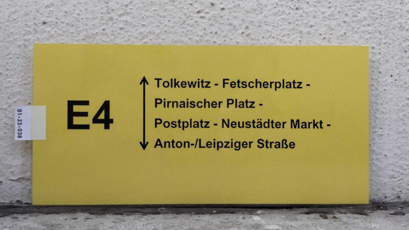 E4 Tolkewitz – Anton-/Leip­ziger Straße