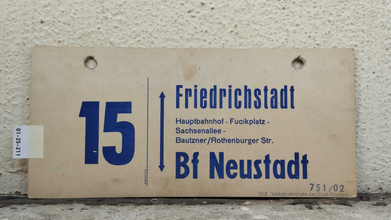 15 Fried­rich­stadt – Bf Neustadt