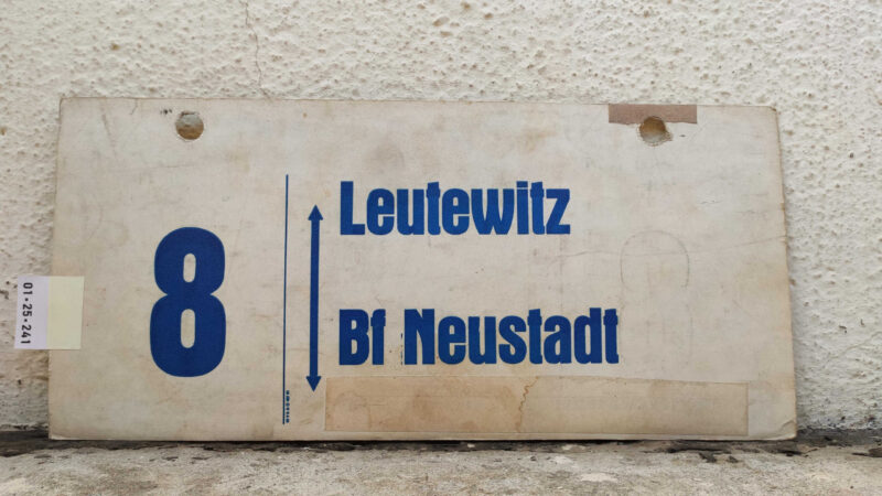 8 Leutewitz – Bf Neustadt