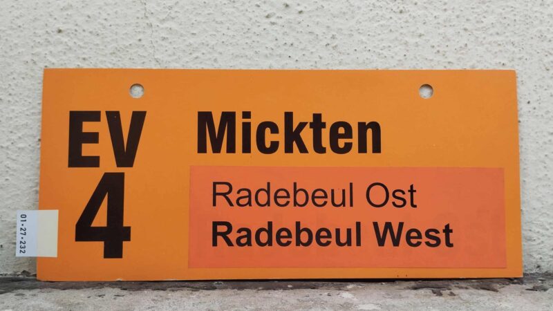 EV 4 Mickten – Radebeul West