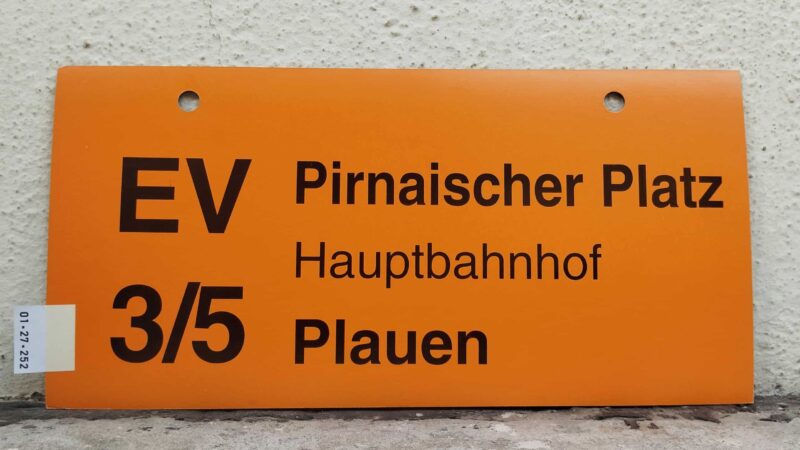 EV 3/​5 Pirnai­scher Platz – Plauen