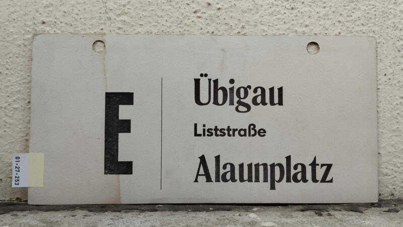 E Übigau – Alaun­platz