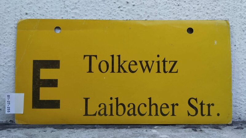 E Tolkewitz – Laibacher Str.