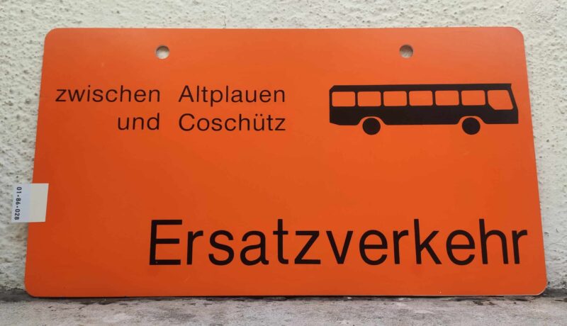 zwischen Altplauen und Coschütz [Bus neu] Ersatz­ver­kehr