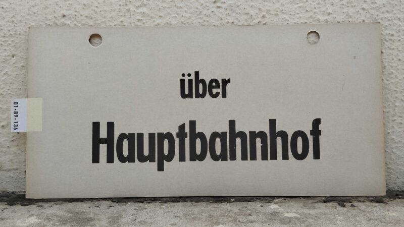 über Haupt­bahnhof