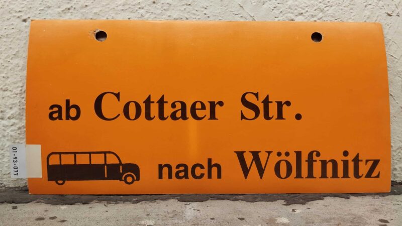 ab Cottaer Str. [Bus alt] nach Wölfnitz