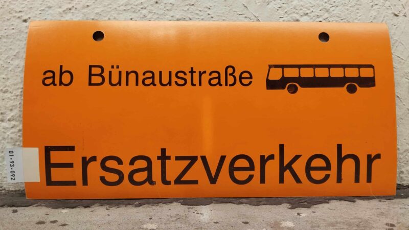 ab Bün­au­straße [Bus neu] Ersatz­ver­kehr
