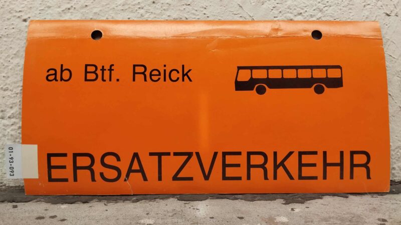 ab Btf. Reick [Bus neu] Ersatz­ver­kehr
