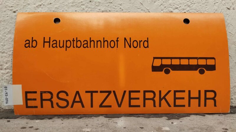 ab Haupt­bahnhof Nord [Bus neu] ERSATZVERKEHR