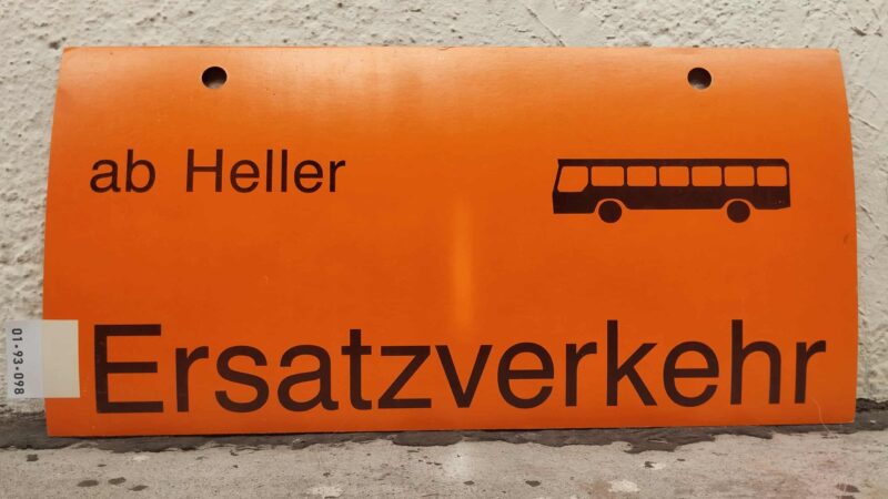 ab Heller [Bus neu] Ersatz­ver­kehr