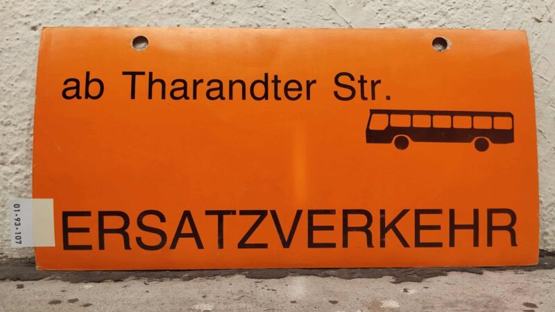 ab Tha­randter Str. [Bus neu] ERSATZVERKEHR