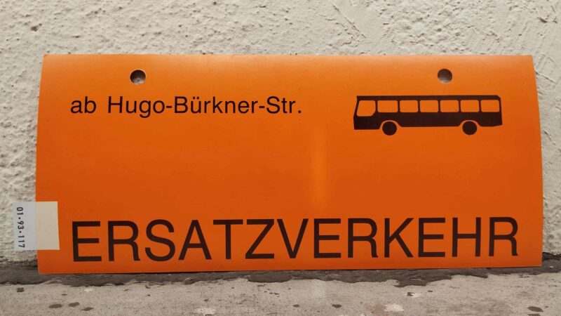 ab Hugo-Bürkner-Str. [Bus neu] ERSATZVERKEHR