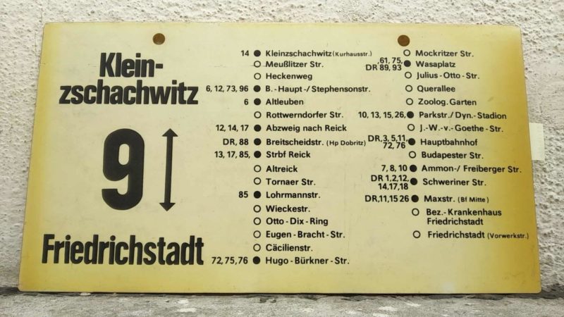 9 Klein­zschach­witz – Fried­rich­stadt