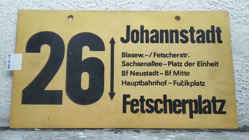 26 Johann­stadt – Fet­scher­platz