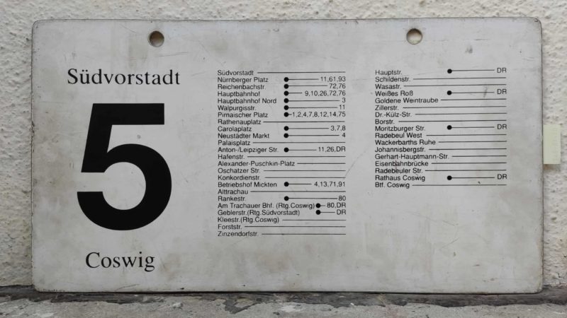 5 Süd­vor­stadt – Coswig