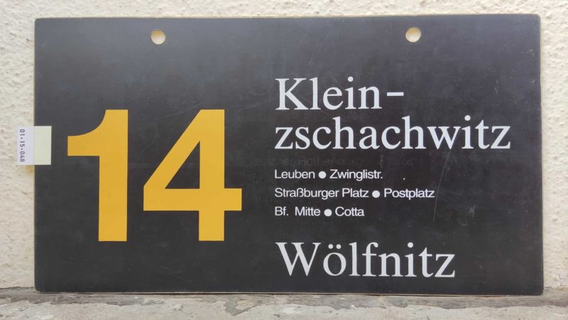14 Klein- zschach­witz – Wölfnitz
