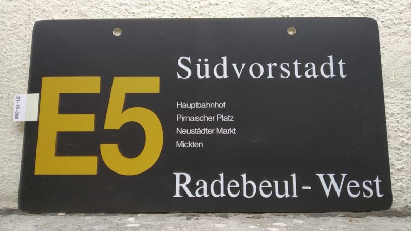 E5 Süd­vor­stadt – Radebeul-West