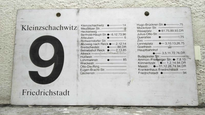 9 Klein­zschach­witz – Fried­rich­stadt