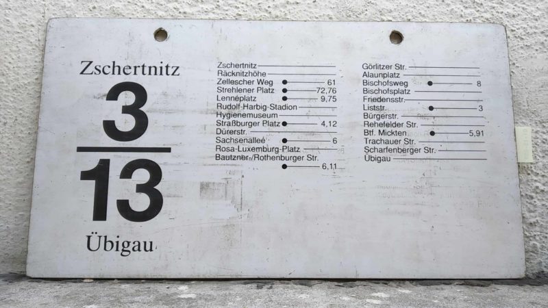 3/​13 Zschertnitz – Übigau