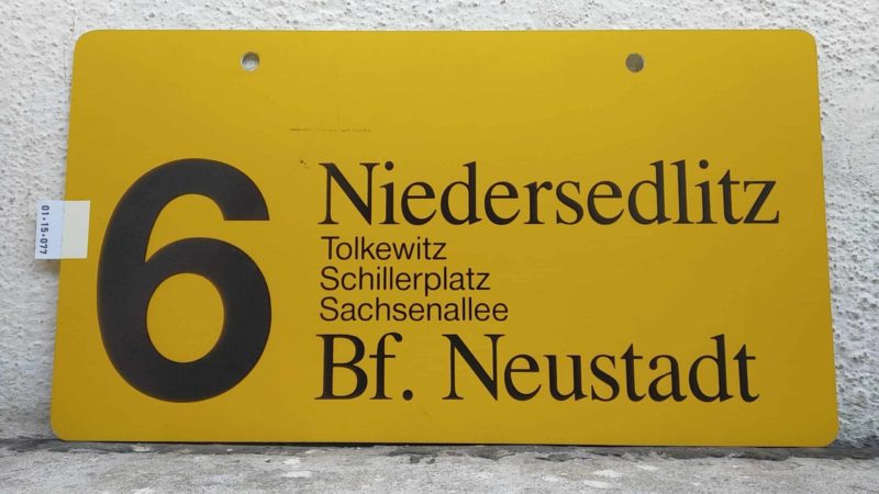 6 Nie­der­sedlitz – Bf. Neustadt