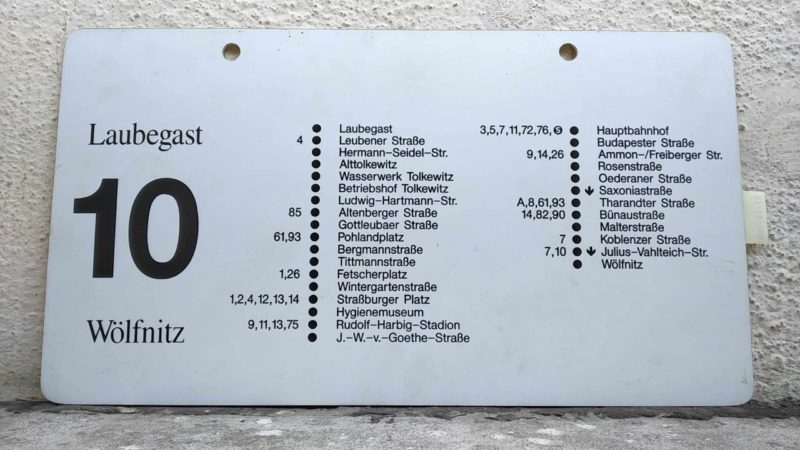 10 Laubegast – Wölfnitz