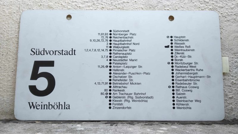 5 Süd­vor­stadt – Weinböhla