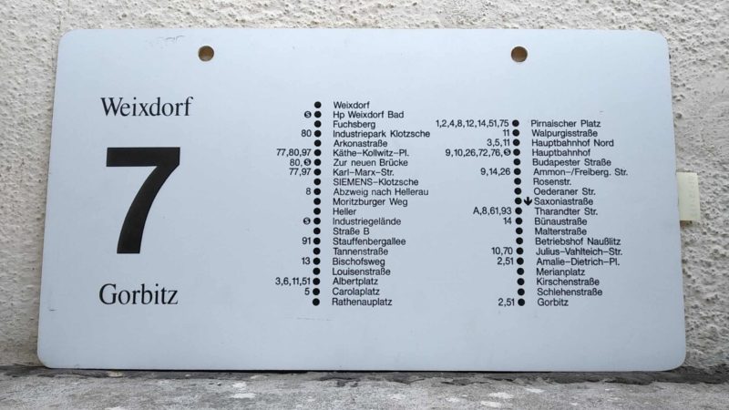 7 Weixdorf – Gorbitz