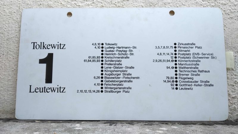 1 Tolkewitz – Leutewitz