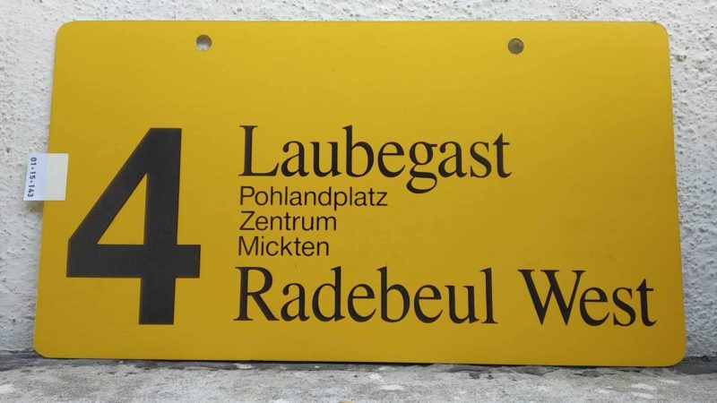 4 Laubegast – Radebeul West