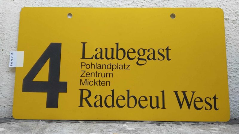 4 Laubegast – Radebeul West