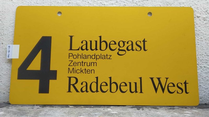 4 Laubegast – Radebeul West