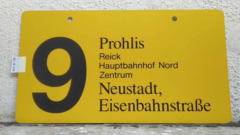 9 Prohlis – Neustadt, Eisen­bahn­straße