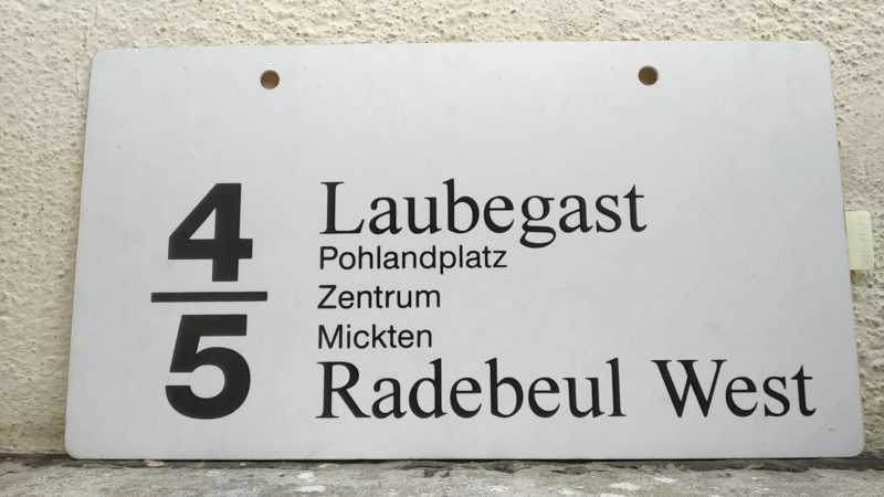 4/​5 Laubegast – Radebeul West