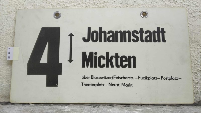 4 Johann­stadt – Mickten