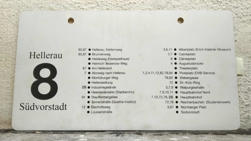 8 Hellerau – Süd­vor­stadt