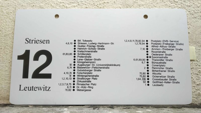 12 Striesen – Leutewitz
