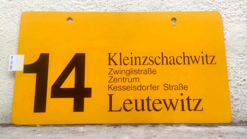 14 Klein­zschach­witz – Leutewitz