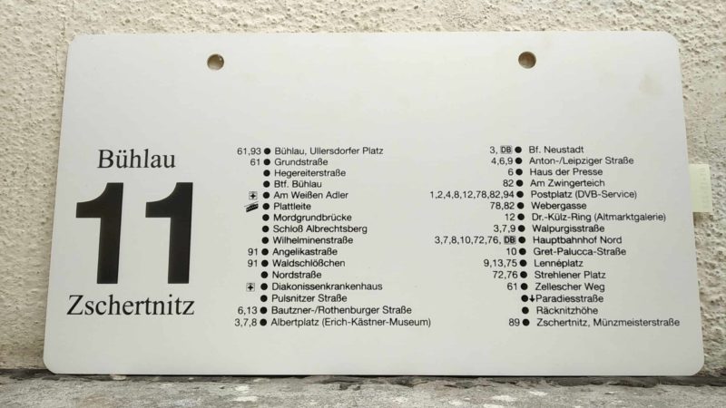 11 Bühlau – Zschertnitz