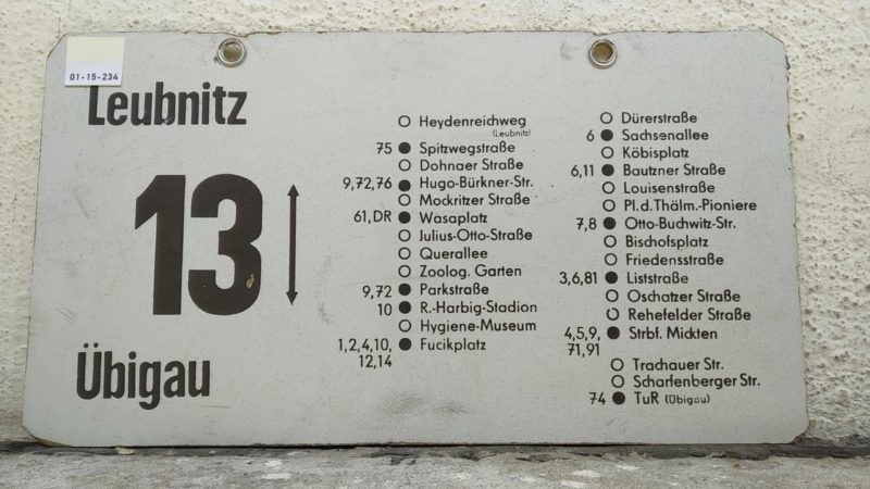 13 Leubnitz – Übigau