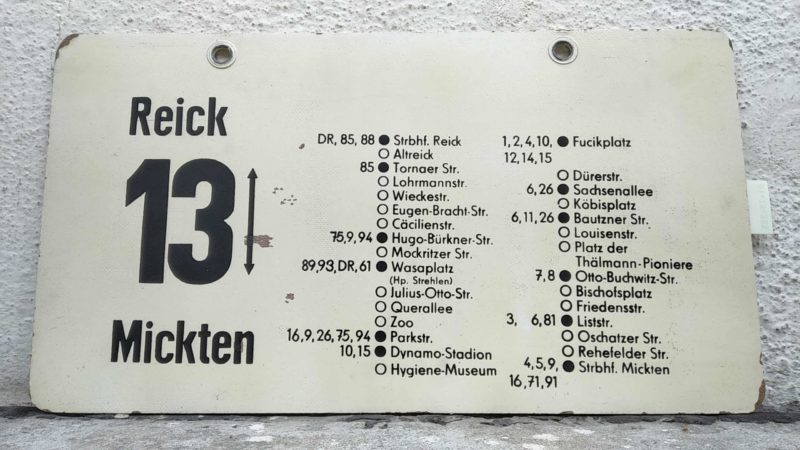 13 Reick – Mickten