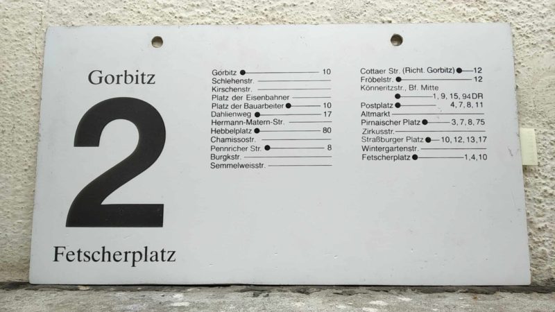 2 Gorbitz – Fet­scher­platz