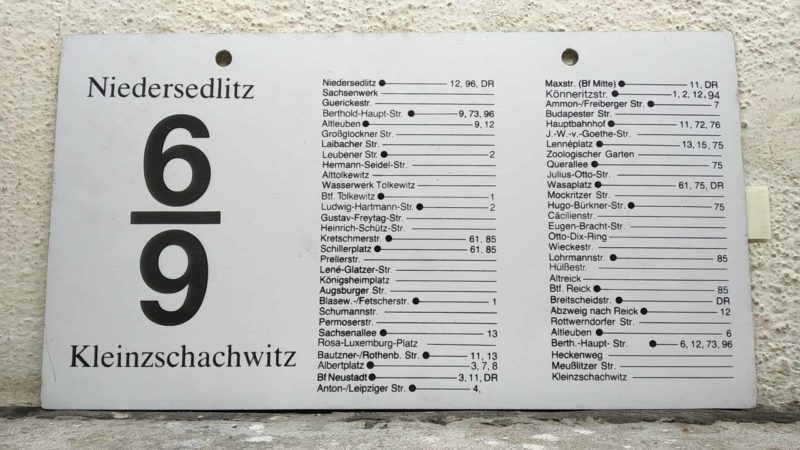 6/​9 Nie­der­sedlitz – Klein­zschach­witz