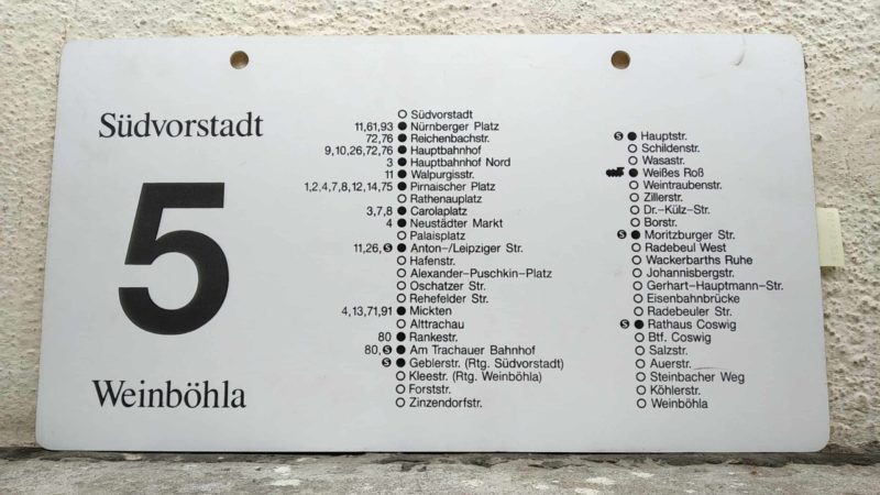 5 Süd­vor­stadt – Weinböhla